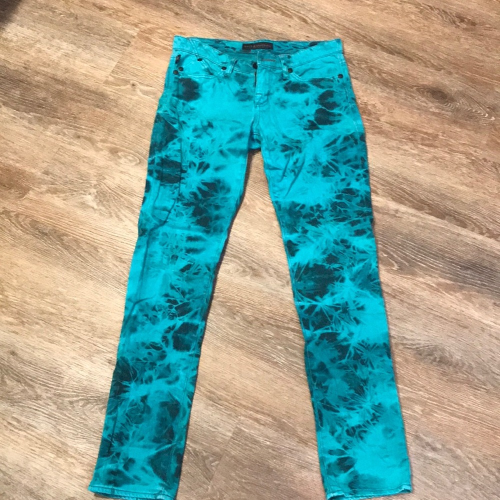 Cool Tie-Dye Rock & Republic Jeans, Size 6